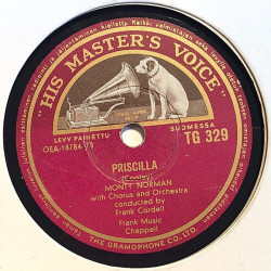 Norman Monty : Garden of Eden / Priscilla - shellac 78 rpm record