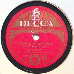 Merry Macs : Singing down the road / It’s easy to say you’re sorry - stenkaka 78-varvare