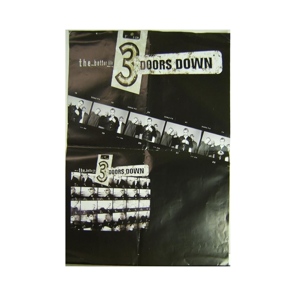 Juliste 3 DOORS DOWN - 50CM X 76CM