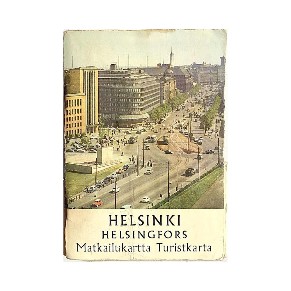 Helsinki : Matkailukartta - Något använd bok