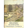 Helsinki: Matkailukartta  kansi G- sisäsivut VG Käytetty kirja