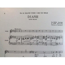 Diane : Erno Rapee,Lew pollack - Sheet music