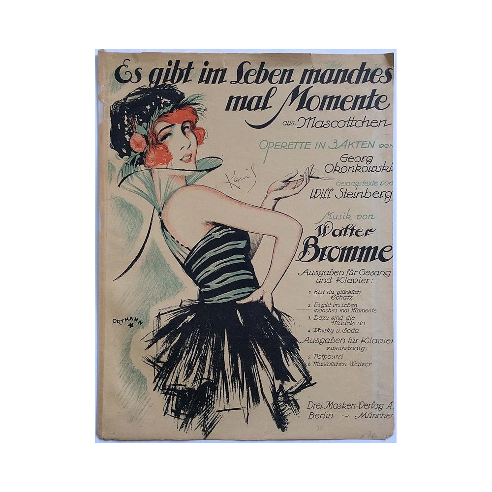 Es gibt im Leben manches mal Momente : Walter Bromme, Will Steimberg - Sheet music