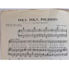 Poly, Poly, Polisson : Joe Hajos, Svensk text:Britt Lindeborg - Sheet music