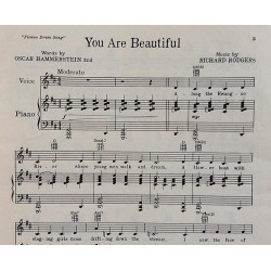 You are beautiful : Rodgers & Hammerstein - Sheet music