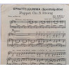 Puppeton a string : Martin Bill & Phil Coulter Svensk: E. Nordström - Noter