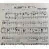 Bobby’s girl - Bobby’s brud : Hoffman-Klein, Svensk text: Stig Rossner - Noter