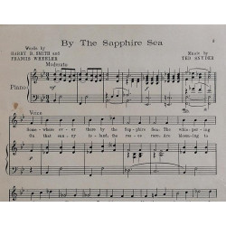 By The Sapphire Sea : Ted Snyder, Harry B. Smith - Noter