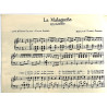 La Malaguena: Elpidio Ramirez  kansi VG+ sisäsivut VG+ Käytetty nuotti