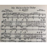 My Melancholy Baby : Ernie Burnitt - Sheet music