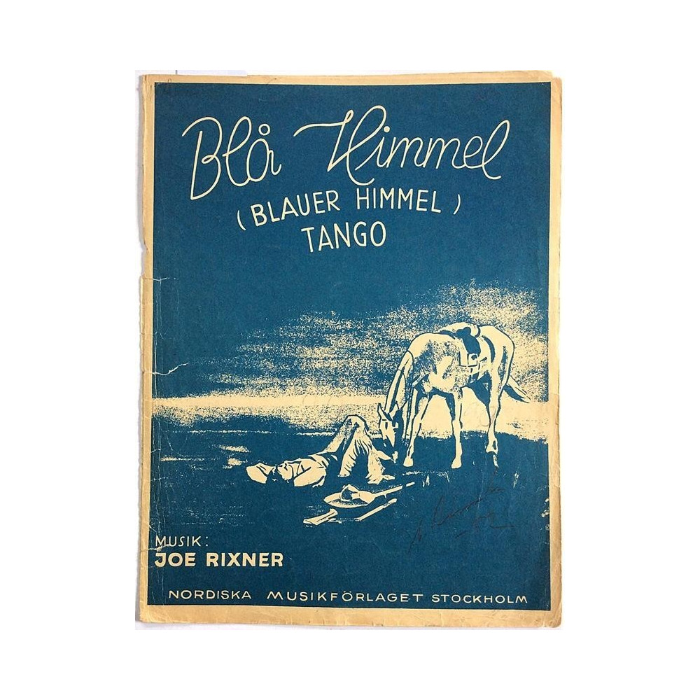 Blå Himmel : Joe Rixner - Noter