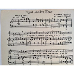 Royal Garden Blues : Clarence Williams, Spencer Williams - Noter
