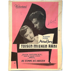 Öisten lippujen alla / Amigo : Michael Jary, suom.sanat: Kristiina - Sheet music
