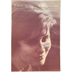 Nuori sydän / Kahden vain: Antonio Brave / Karl Stein  kansi VG+ sisäsivut VG+ Käytetty nuotti