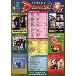 Dance! Suomen Diskolista : Promojuliste 30cm x 41cm - Used Poster