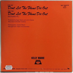 Kelly Marie: Don't Let The Flame Die Out - Begagnat LP