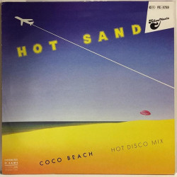 Coco Beach: Hot Sand disco misx 12” maxi-single - Käytetty LP EX / EX