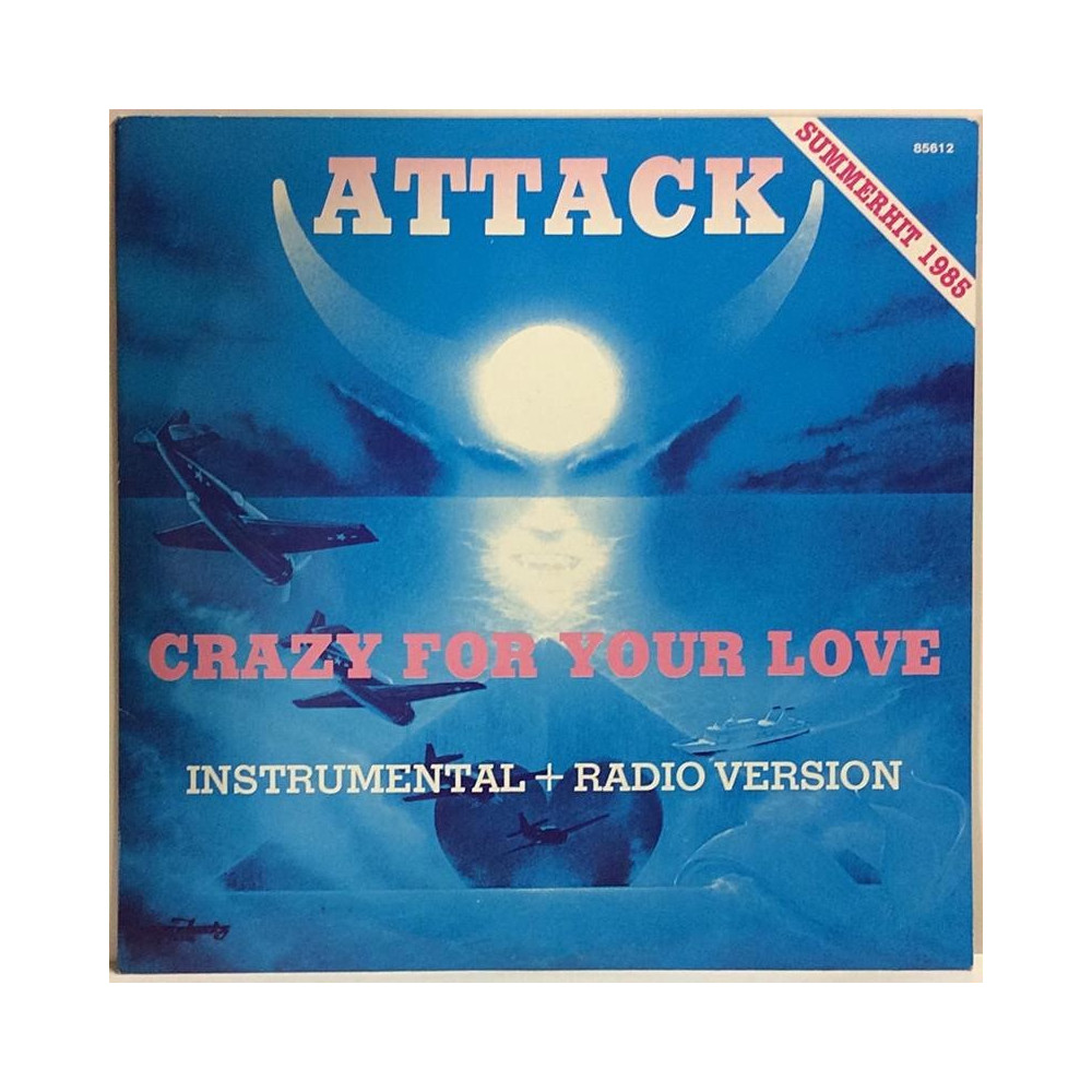 Attack: Crazy for your love 12” maxi-single - Second hand LP