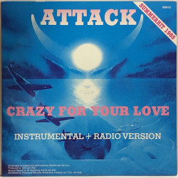 Attack: Crazy for your love 12” maxi-single - Second hand LP