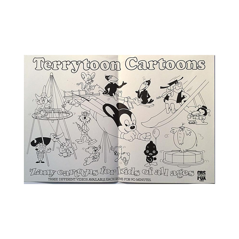 Terrytoon Cartoons : Promojuliste 38cm x 25cm - Used Poster