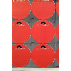 Polydor : LP etikettiarkki 21cm x 31cm - Begagnat Poster