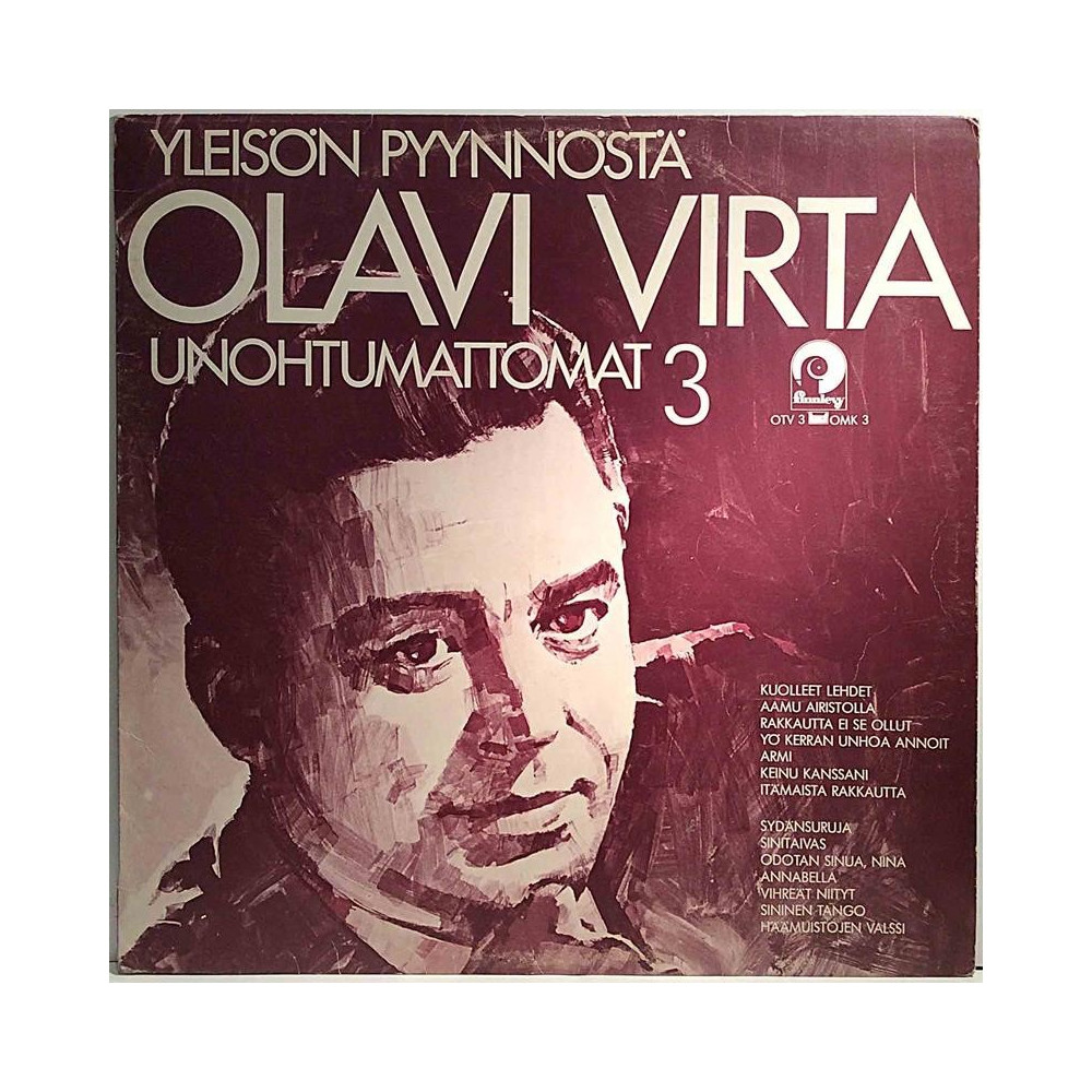 Virta Olavi : Unohtumattomat 3 - Second hand LP