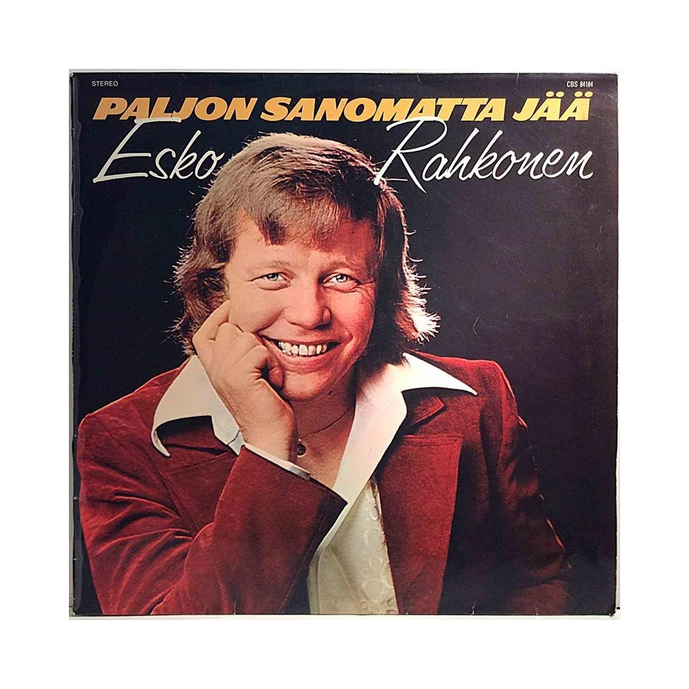 Rahkonen Esko : Paljon sanomatta jää - Begagnat LP