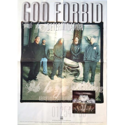 God Forbid: Determination : Promojuliste 41cm x 59cm - Begagnat Poster