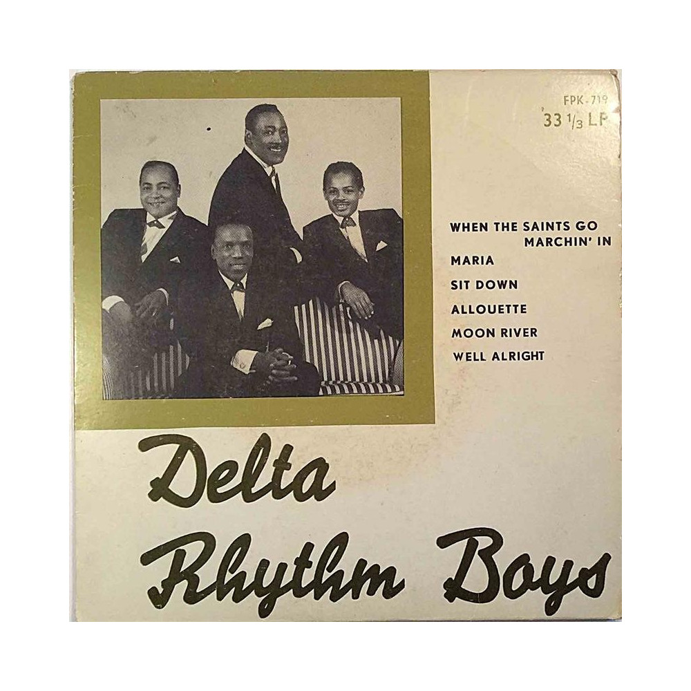 Delta Rhythm Boys : The Delta Rhythm Boys - second hand single