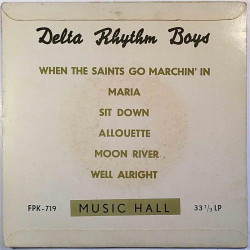 Delta Rhythm Boys : The Delta Rhythm Boys - second hand single