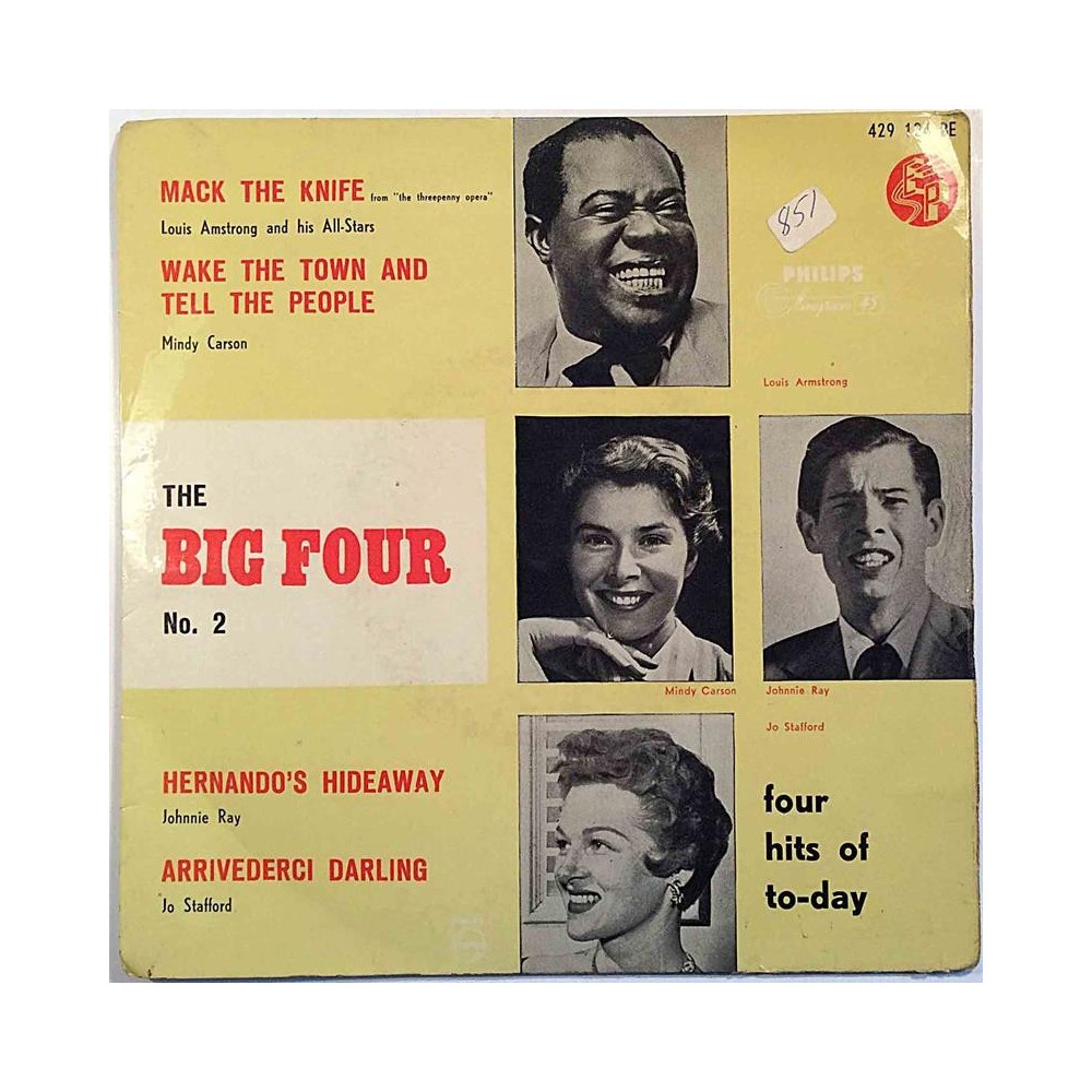 Various Artists : The Big Four No.2 - begagnad singelskiva