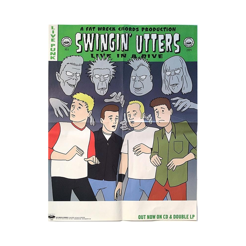 Swingin’ Utters: Live Punk : Promojuliste 45cm x 60cm - Used Poster