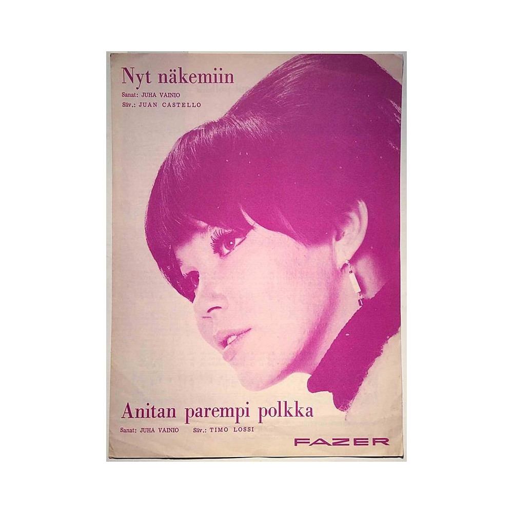 Nyt näkemiin / Anitan parempi polkka : Juan Castello / Timo Lossi - Noter