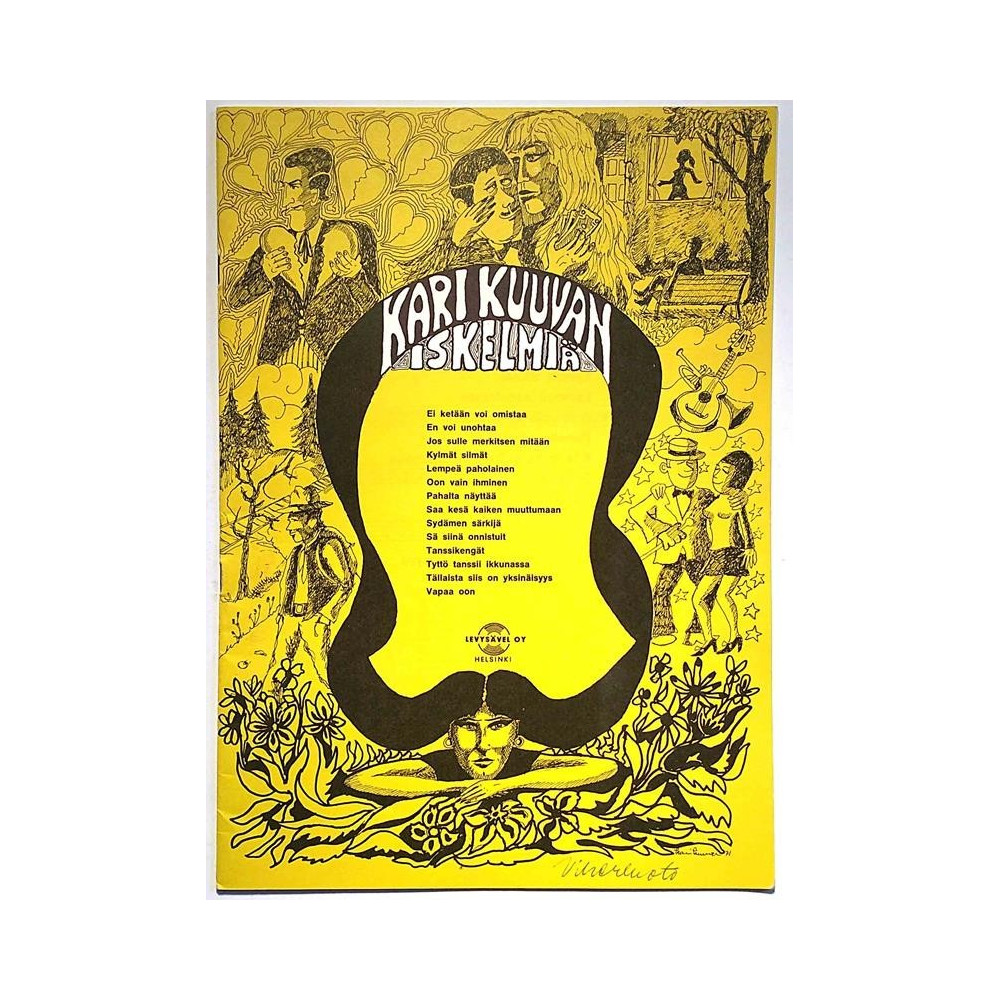 Vapaa oon / Tanssikengät + 12 muuta : Kari Kuuvan iskelmiä - Noter