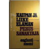 Kaupan ja liike-elämän perussanakirja: englanti-suomi suomeksi Laila Nikkilä  kansi VG- sisäsivut EX- Käytetty kirja