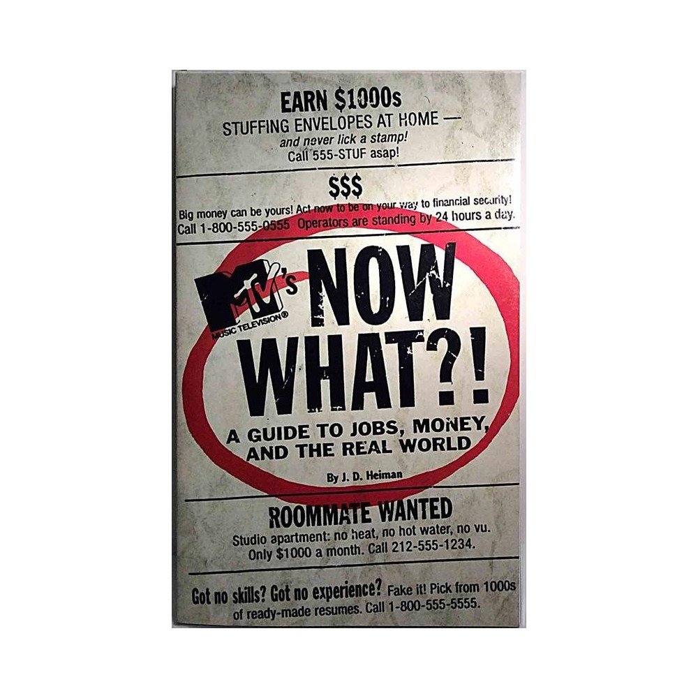 MTV’s Now What?! : Guide to jobs, money, and the real world - Used book