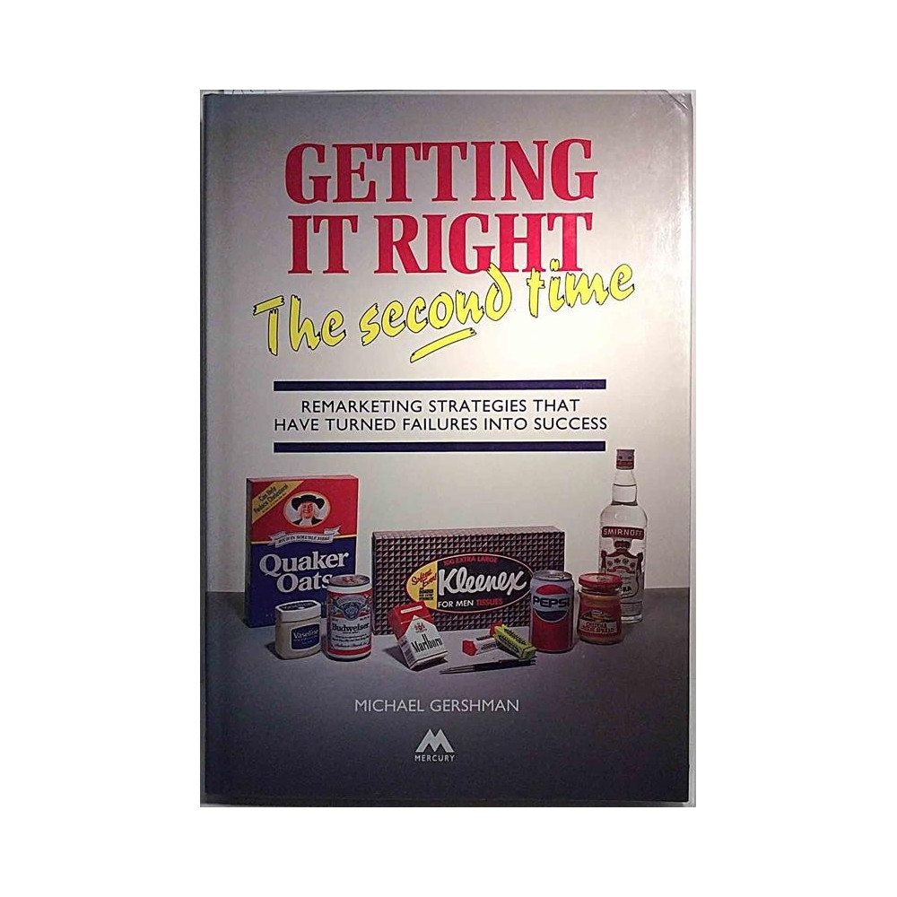 Getting it right the second time : Michael Gershman - Used book