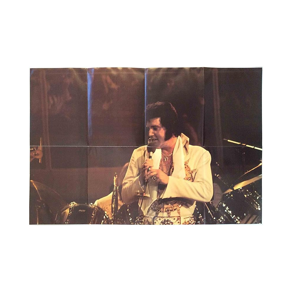 Elvis: The Last Tour : A pictorial tribute poster 84cm x 56cm - Begagnat Poster