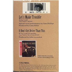 Crowell Rodney : Let’s Make Trouble kasettisingle - käytetty kasetti