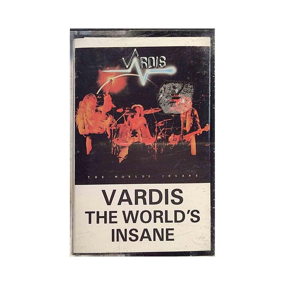 Vardis : World’s Insane - c musikkassett 