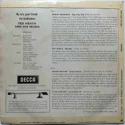 Heat Ted and his music : My very good friends the Bandleaders - begagnad singelskiva