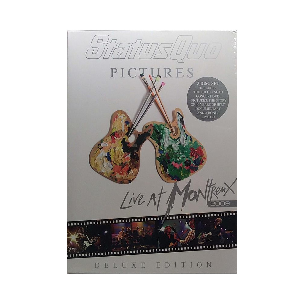 DVD - Status Quo : Pictures Deluxe Edition Montreux 2DVD + CD - DVD