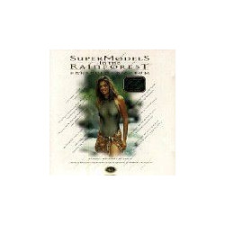 VARIOUS ARTISTS :  SUPERMODELS IN THE RAINFOREST CD-ROM  1995 SEF RIGHT STUFF tuotelaji: CD