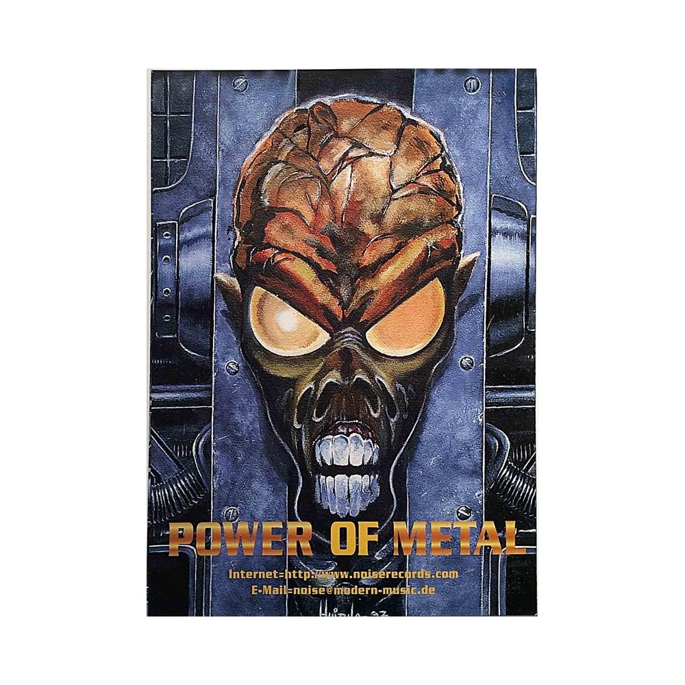 Power of Metal: Attack campaign flyeri  kansi EX sisäsivut EX Käytetty kirja