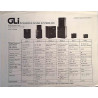 GLI Integrated Sound System: mainosflyeri  kansi VG+ sisäsivut VG+ Käytetty kirja