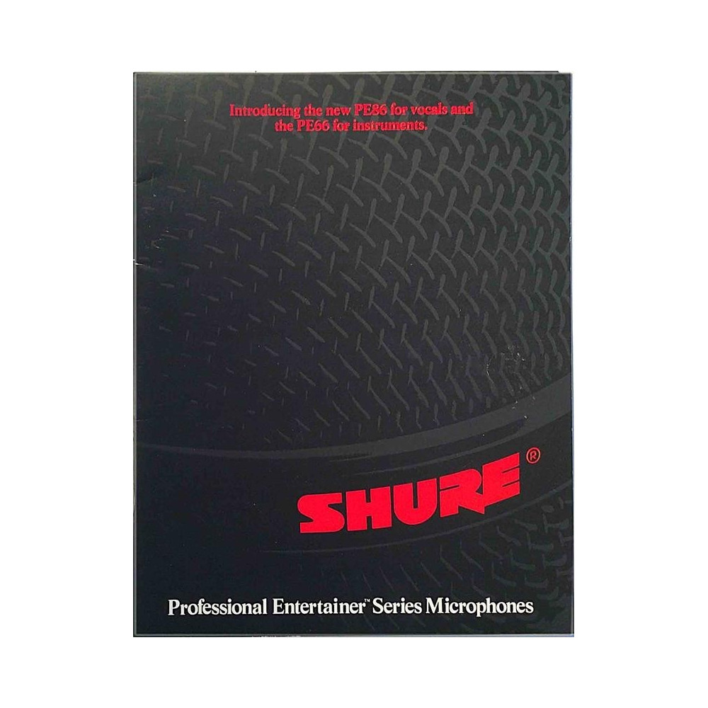 Shure : Mikrofoniesite - Used book