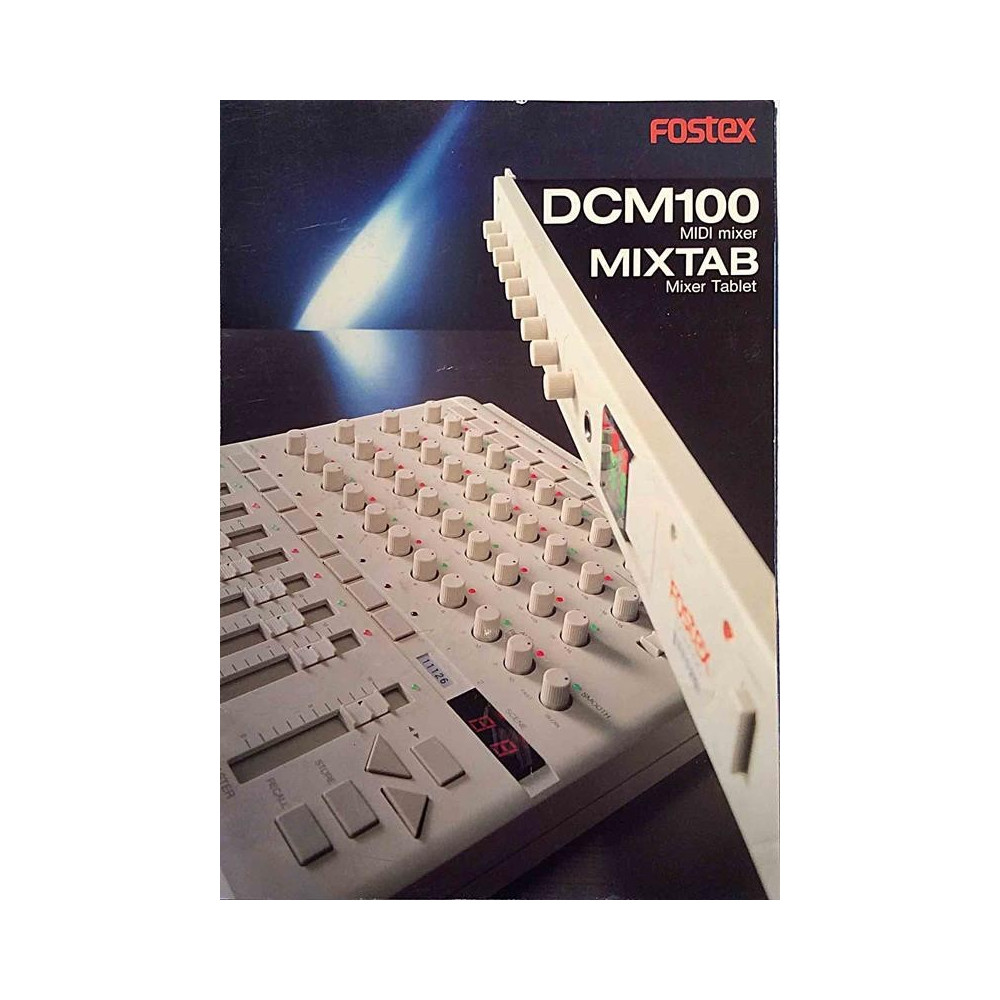 Fostex DCM100 Midi mixer : mainosesite - Used book