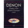 Denon: Compact Disc General Catalogue  kansi EX- sisäsivut EX Käytetty kirja