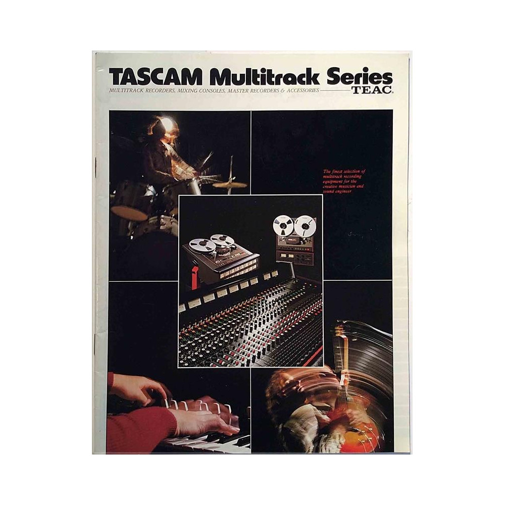 TASCAM Multitrack Series : Recorders, mixing consoles & accessories - Used book