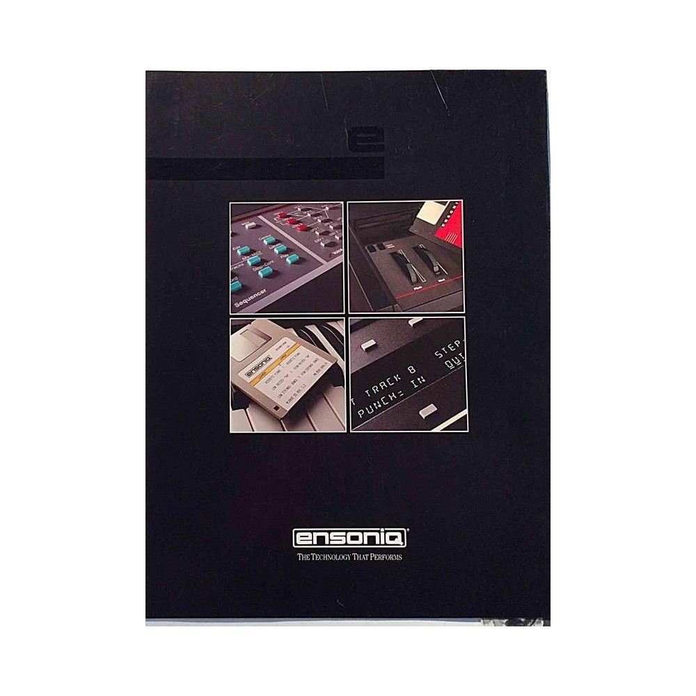 Ensoniq synthesizer and sampler : esite - Used book